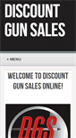 Mobile Screenshot of discountgunsales.com